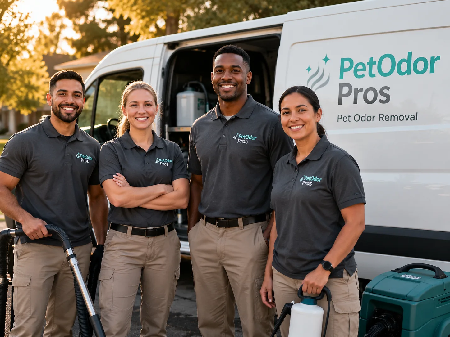 Pet Odor Removal team serving Roland, AR